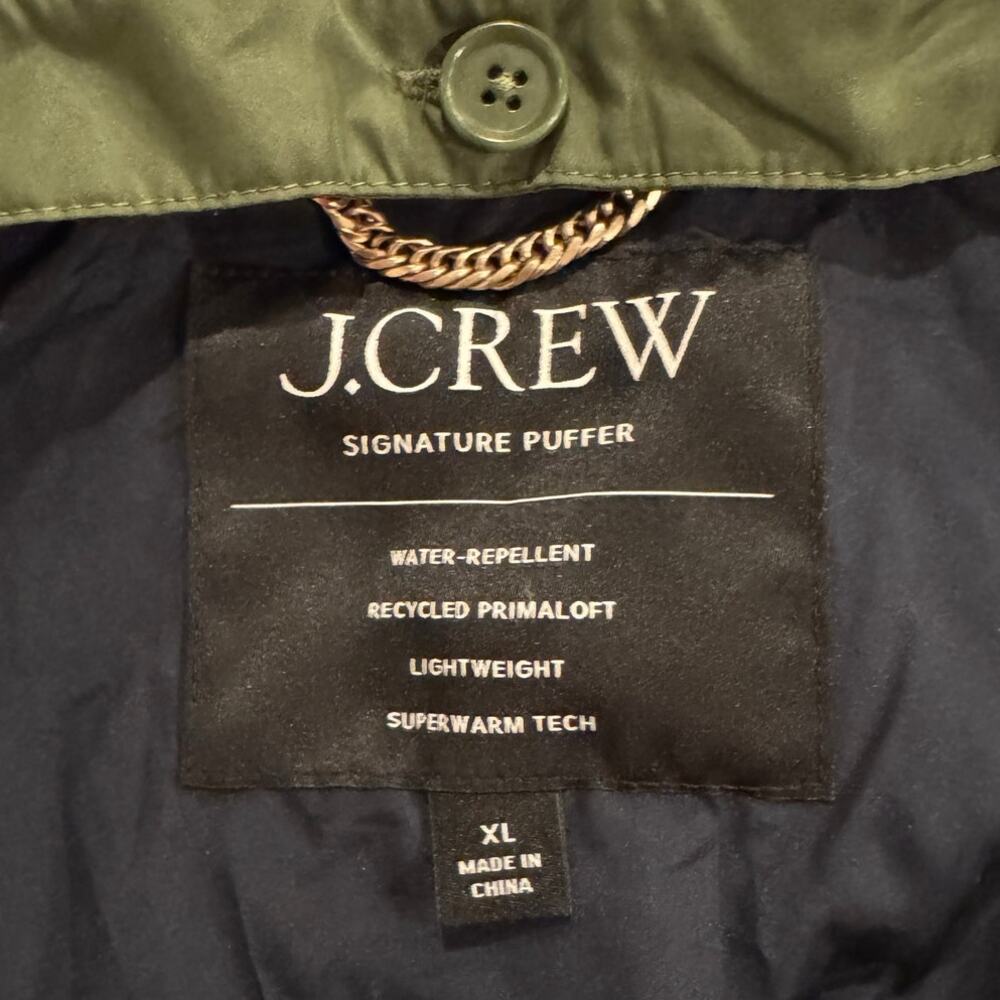 J. Crew Heritage quilted Barn Jacket with PrimaLoft Size XL - Picture 11 of 15
